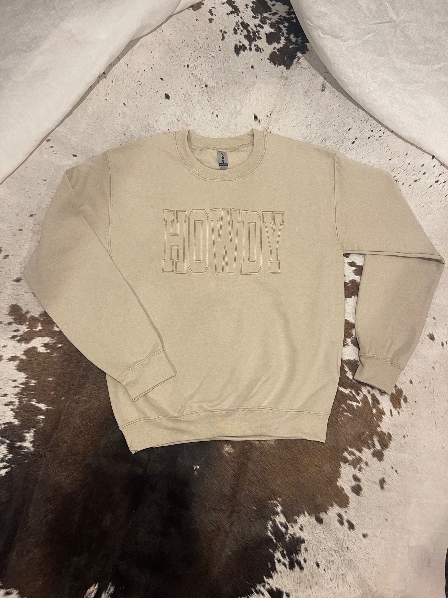 Howdy Embroidered
